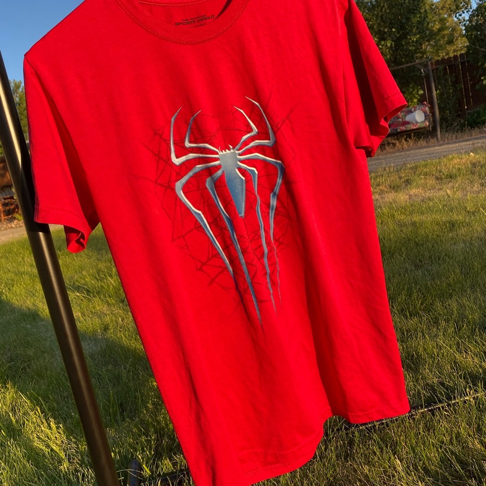 The amazing Spiderman two shirt poly